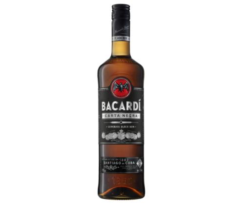 BACARDI Carta Negra 40% 50cl