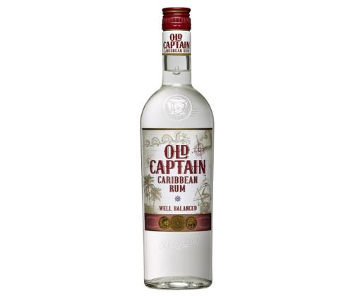 OLD CAPTAIN Extra dry rum 37,5% 70cl