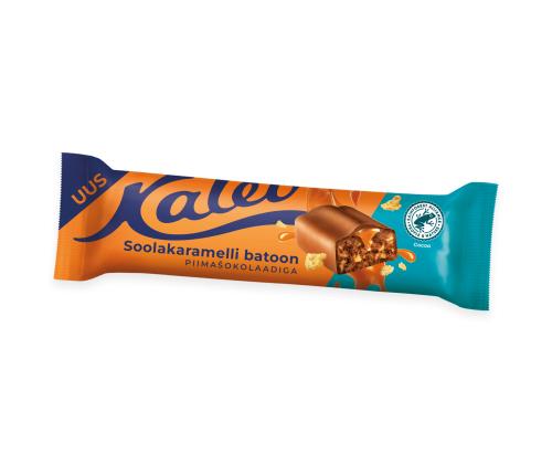 KALEV Soolakaramelli batoon piimašokolaadis 40g