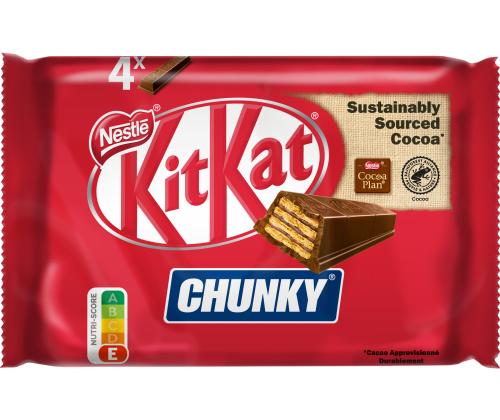 NESTLE KitKat Chunky Milk 4-pack 160g