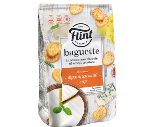 FLINT Baguette Prantsuse juustumaitselised kuivikud 90g