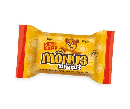 KALEV Mesikäpp Mõnus Maius 25g (maisipallid iirisega)