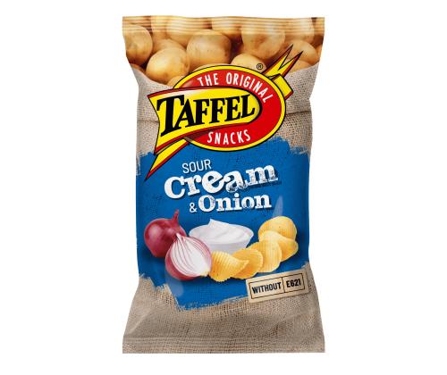 TAFFEL Hapukoore-sibulamaitselised kartulilaastud 180g
