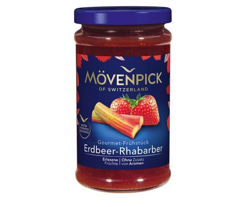 MÖVENPICK Maasika-rabarberi gurmeemoos 250g