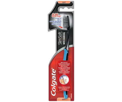 COLGATE Hambahari Slim Soft Charcoal (soft)