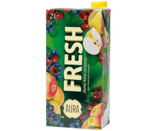AURA Fresh õuna/kirsi/aroonia 2l