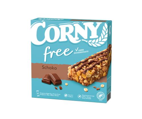 CORNY Suhkruvaba batoon Free šokolaadi 6x20g