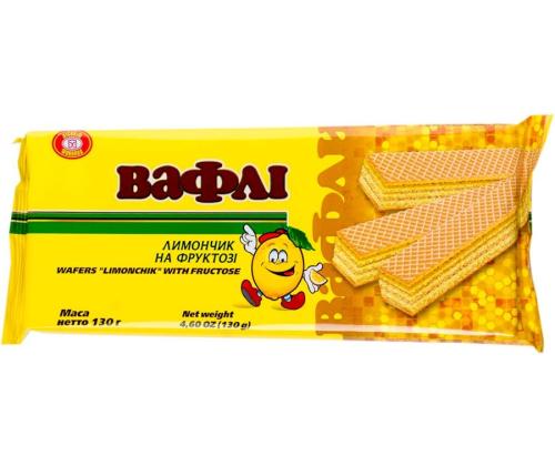 LIMONTSHIK vahvlid fruktoosiga 130g