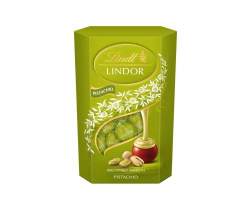 LINDT Lindor šokolaadipallid pistaatsia 200g