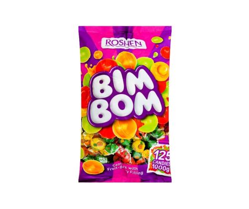 ROSHEN Bim-Bom nätsukommitäidisega karamell 1kg