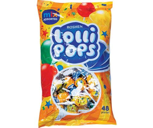 ROSHEN Pulgakommid Lollipops 920g (48tk.)
