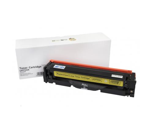Toonerikassett analoog HP CF532A kollane