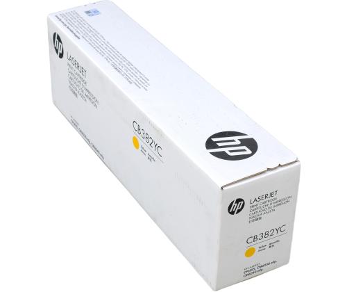 Toonerikassett HP CB382YC kollane