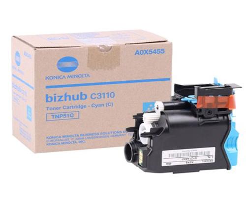 Toonerikassett Konica Minolta TNP-51C (A0X5455) sinine