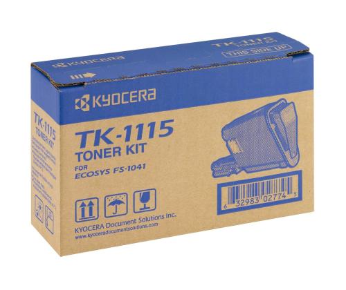Toonerikassett Kyocera TK-1115 must