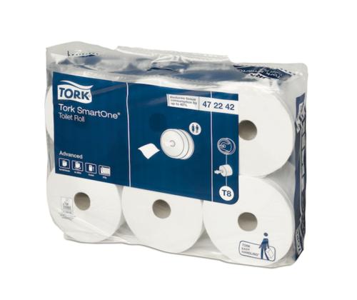 Tualettpaber 2-kihiline TORK Smartone T8 207m x 6 tkpk