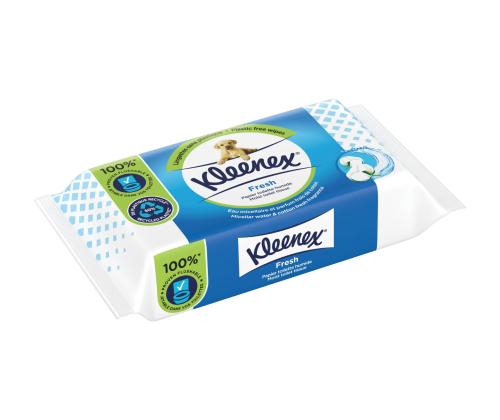 Tualettpaber Kleenex niisutatud Fresh 42tk