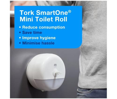 Tualettpaber TORK SmartOne® Mini 12×111,6 m