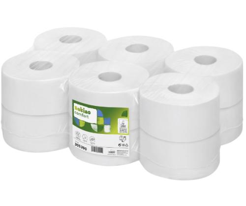 Tualettpaber WEPA Mini Toilet S2 valge 2-kihiline (305390)