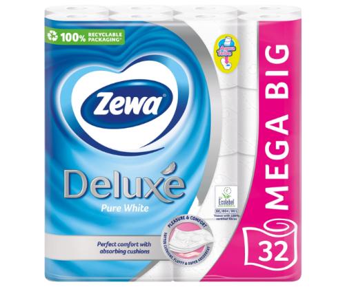 Tualettpaber ZEWA Deluxe 32 rulli (3 kihiline, Delicate Care)