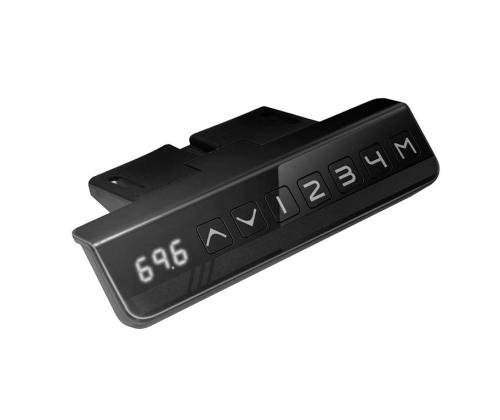 Elektriline töölauaraam PERUS 3 teleskoop 2-jalgne 2-mootoriga 4 mälukohaga must