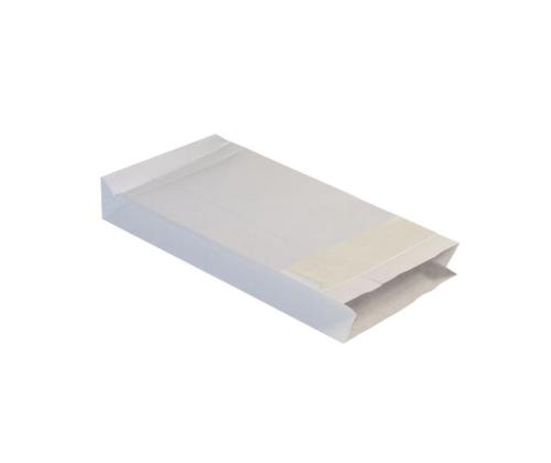 ümbrik postikott lõõtsaga 250x380x70+50mm valge