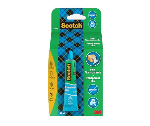 Universaalliim 3M SCOTCH Clear lahustivaba, 30ml