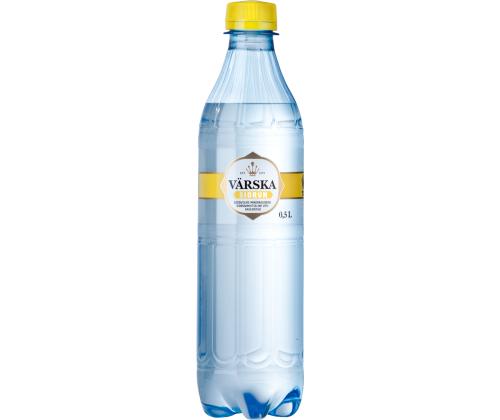 Mineraalvesi VÄRSKA Originaal sidrun 0.5L plastpudelis karboniseeritud