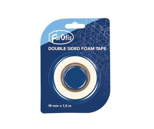 Vahtteip kahepoolne 19mm x 1,5m FOROFIS