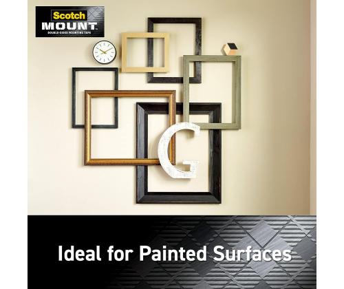 Vahtteip 19mm x 1,5m kahepoolne SCOTCH Fix Interior sisetingimustes