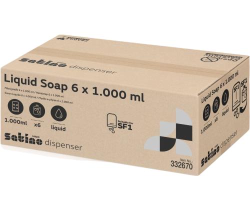 Vahuseep Satino by WEPA sinine 1000ml