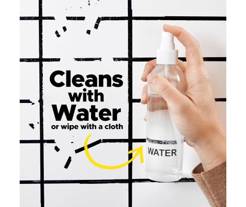 Valge tahvel iseliimuv POST-IT Easy Erase 121,9x242cm