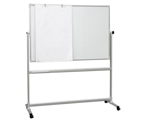 Valge tahvel ratastel kahepoolne 2x3 1800x1200mm valge/valge ümber telje pöörlev E3 keraamiline läikiv pind