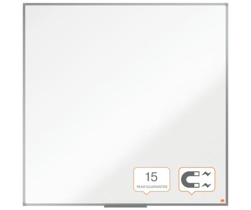 Valgetahvel-magnettahvel NOBO Essence Steel 120x120cm