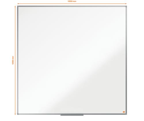 Valgetahvel-magnettahvel NOBO Essence Steel 120x120cm