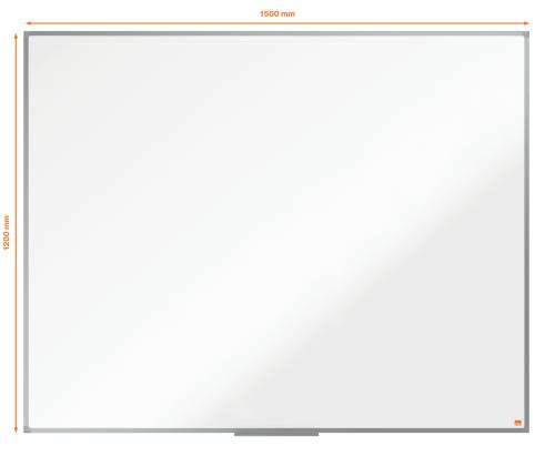 Valgetahvel-magnettahvel NOBO Essence Steel 150x120cm