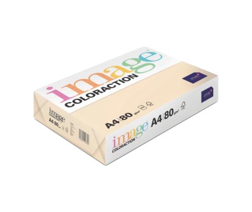 Värviline paber A4 80g IMAGE Coloraction nr.13 kreem 500 lehte