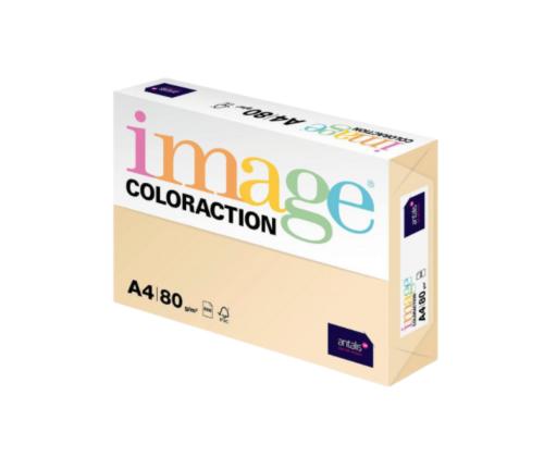 Värviline paber A4 80g IMAGE Coloraction nr.13 kreem 500 lehte