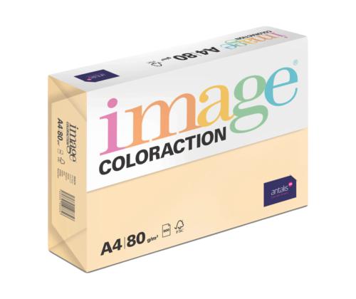 Värviline paber A4 80g IMAGE Coloraction nr.54 kahvatubeež (Beach) 500 lehte