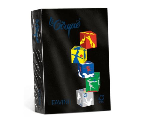 Värviline paber A4 80g Le Cirque nr.63 must 500 lehte