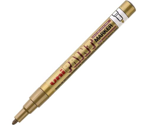 Värvimarker UNI Paint PX21 0.8-1.2mm kuldne