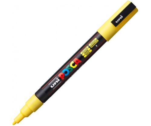 Värvimarker UNI Posca PC-3M 0,9-1,3 mm kollane