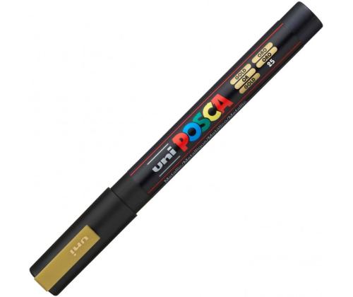 Värvimarker UNI Posca PC-3M 0,9-1,3 mm kuldne