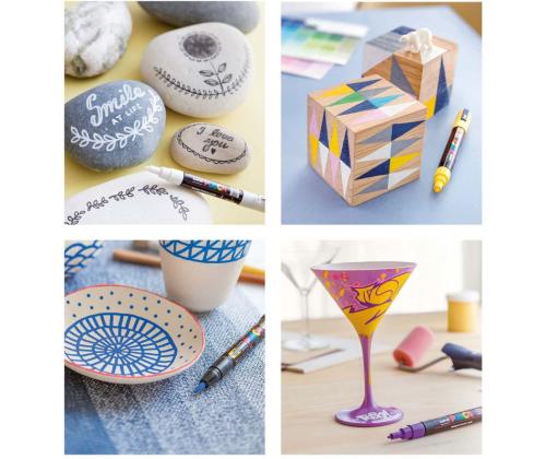 Värvimarker UNI Posca PC-3M 0,9-1,3 mm punane