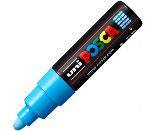 Värvimarker UNI Posca PC-7M 4,5-5,5mm helesinine	