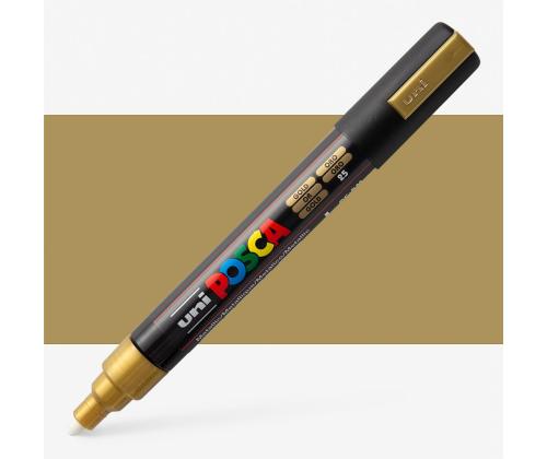 Värvimarker UNI Posca PC5M 1.8-2.5mm kuldne