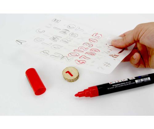 Värvimarker UNI Posca PC5M 1.8-2.5mm punane