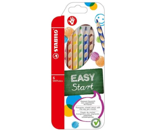 Värvipliiatsid 6värvi Stabilo Easy Colours