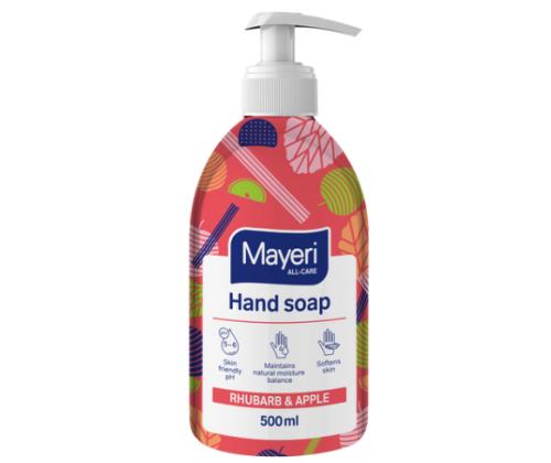 Vedelseep 500ml pudelis MAYERI Rhubarb&Apple