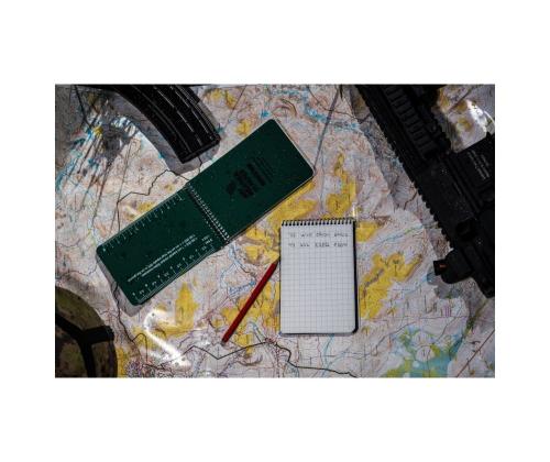 Märkmeplokk spiraalköites 76x130mm ruuduline veekindel 50 lehte MODESTONE